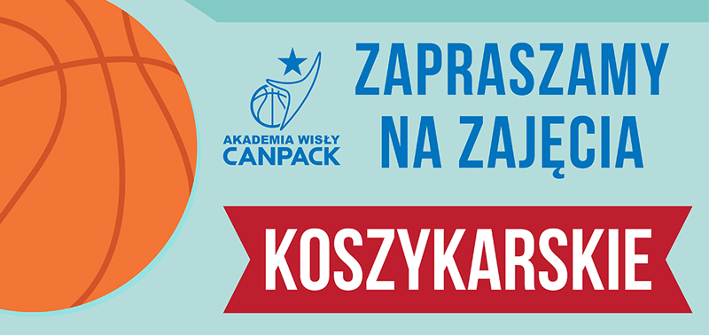 Akademia CANPACK Okocimski Brzesko wspiera koszykówkę.